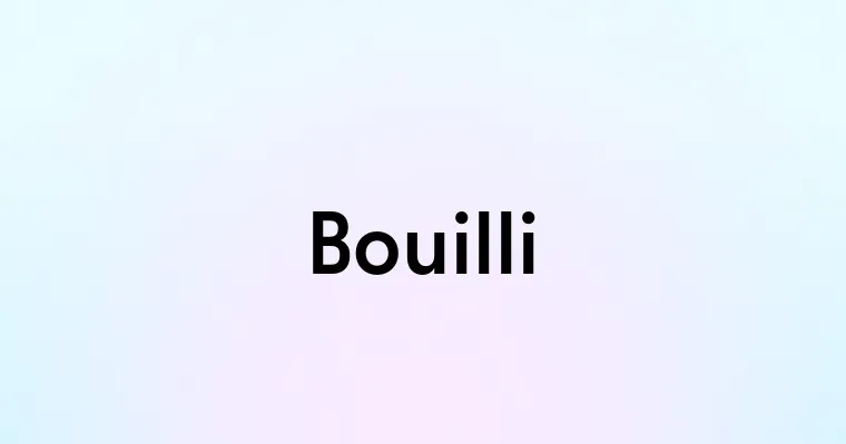 Bouilli