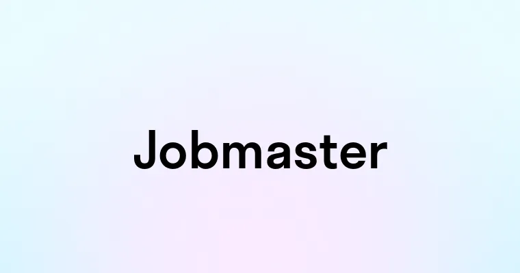 Jobmaster