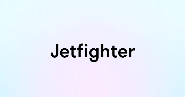 Jetfighter