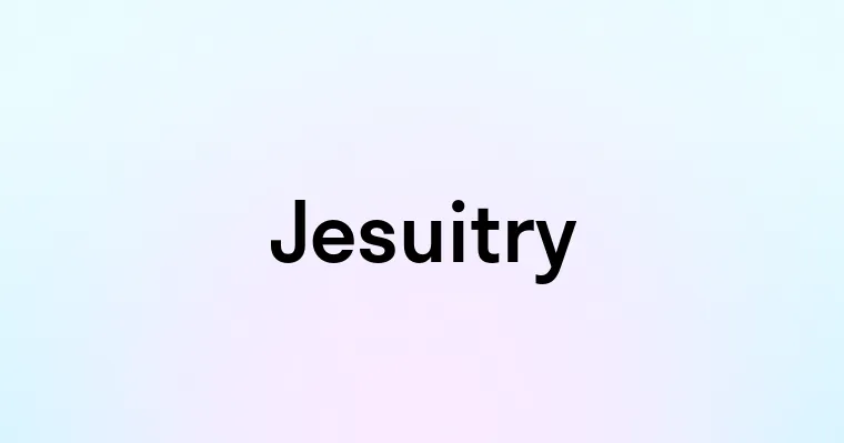 Jesuitry