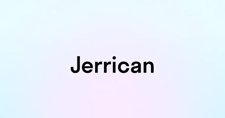 Jerrican