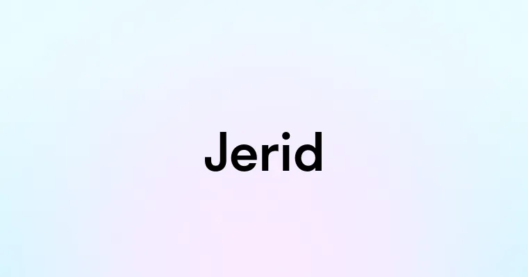 Jerid