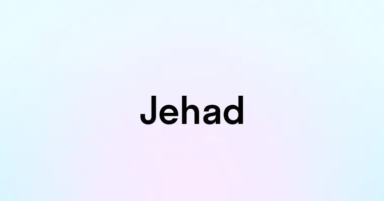 Jehad