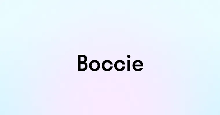 Boccie