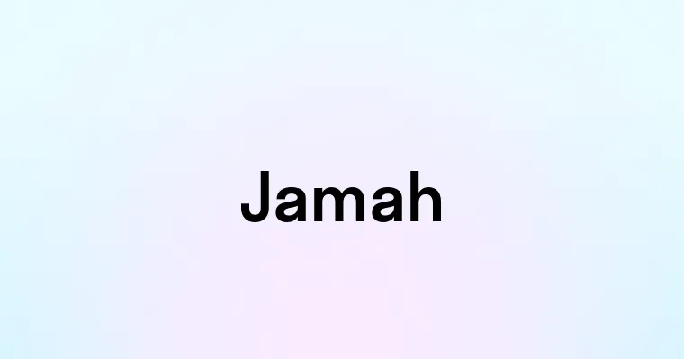 Jamah