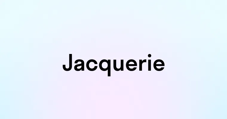 Jacquerie