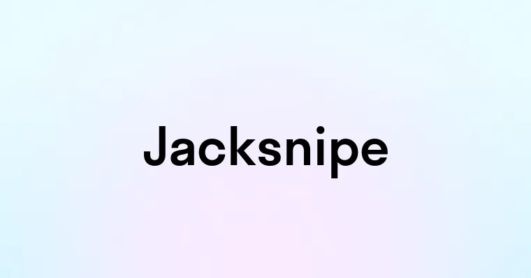 Jacksnipe