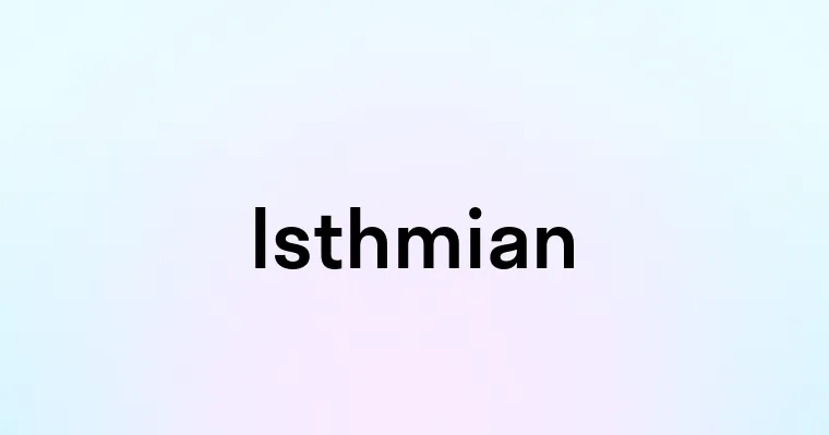 Isthmian