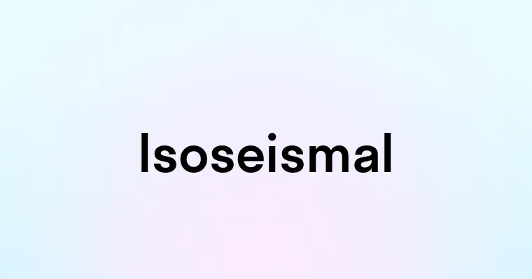 Isoseismal