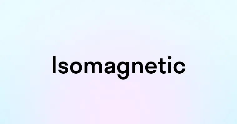 Isomagnetic