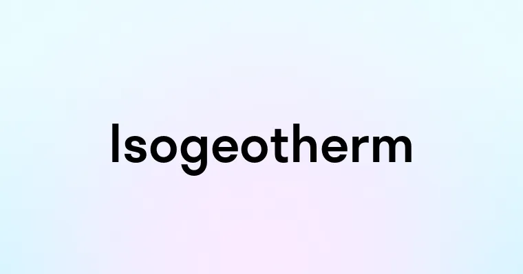 Isogeotherm