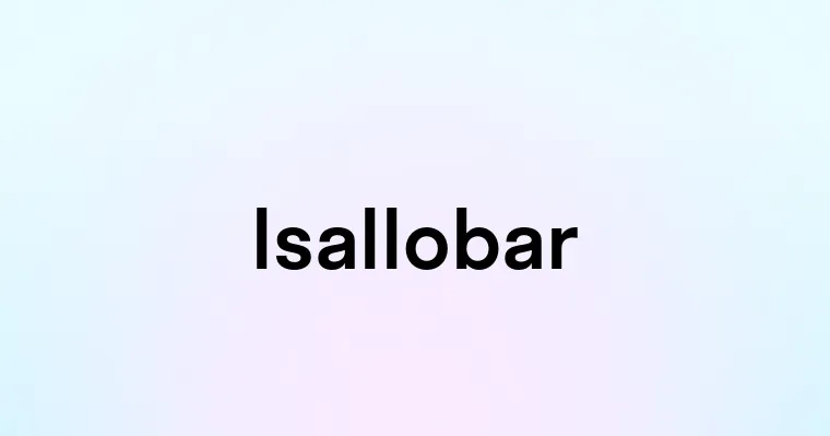 Isallobar