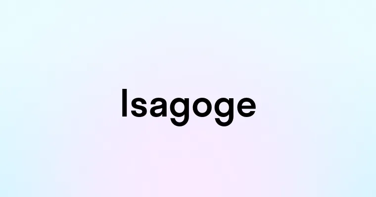 Isagoge