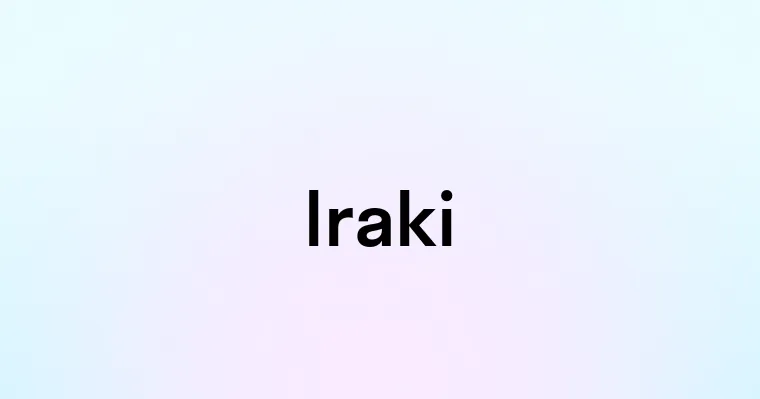 Iraki