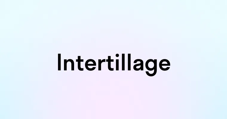 Intertillage