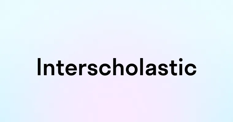 Interscholastic