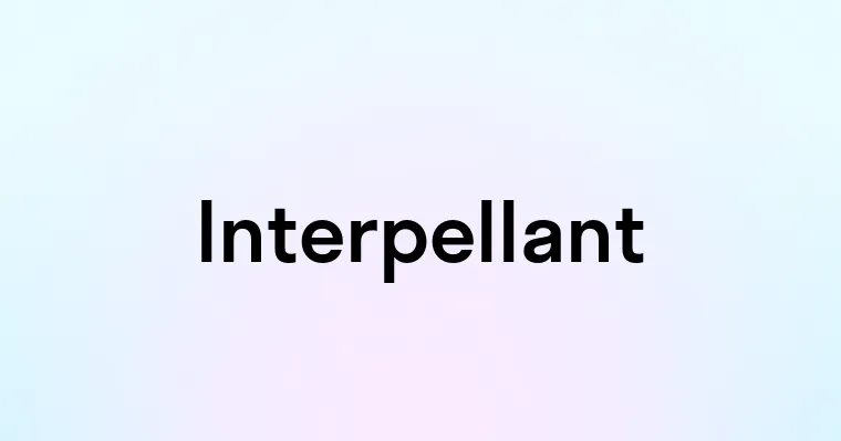 Interpellant