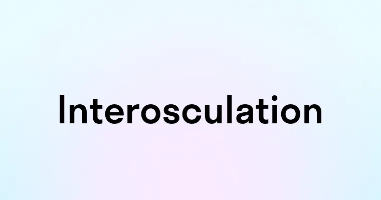 Interosculation