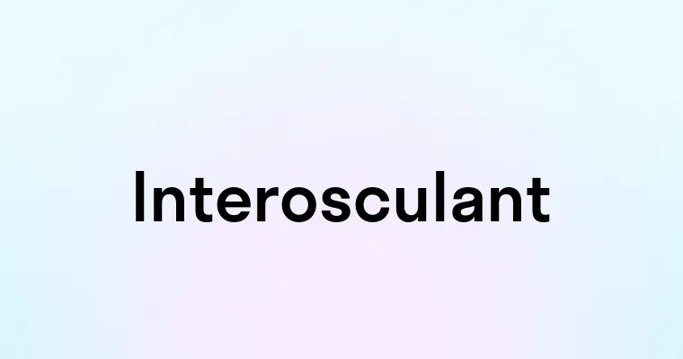 Interosculant