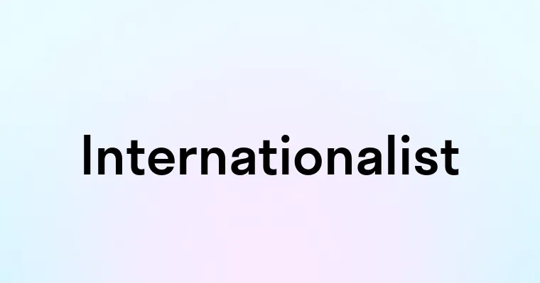 Internationalist