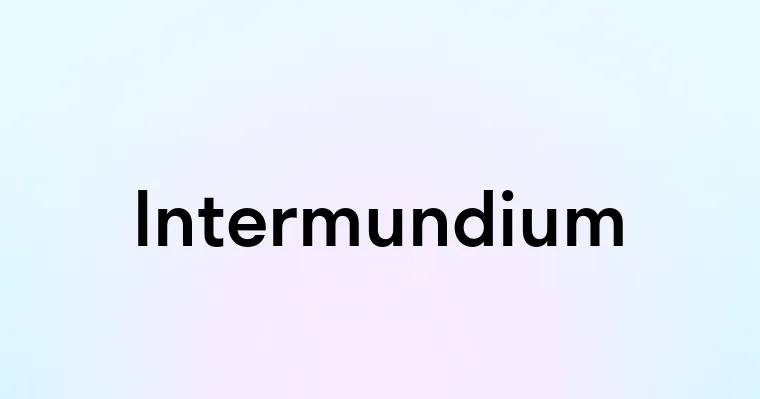 Intermundium