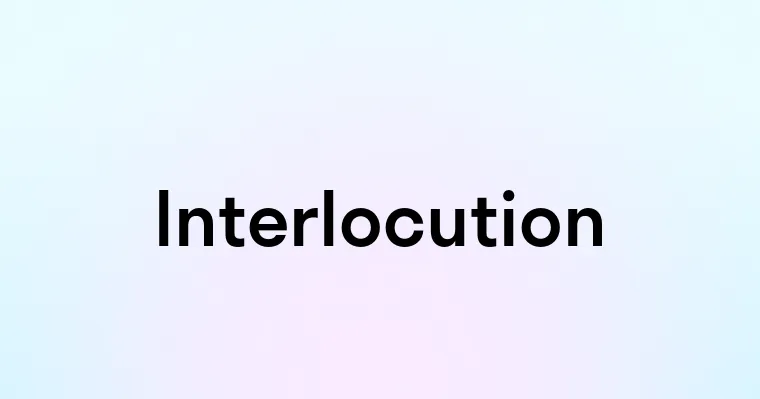 Interlocution