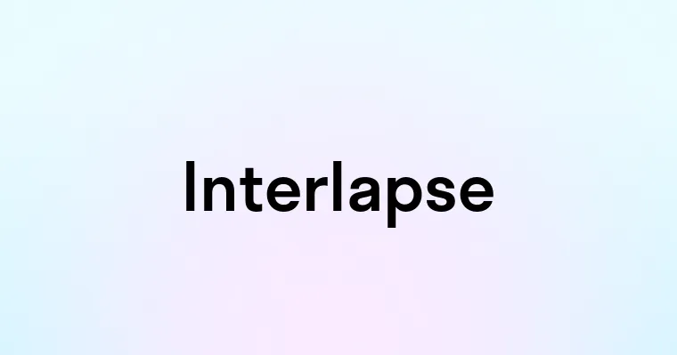 Interlapse