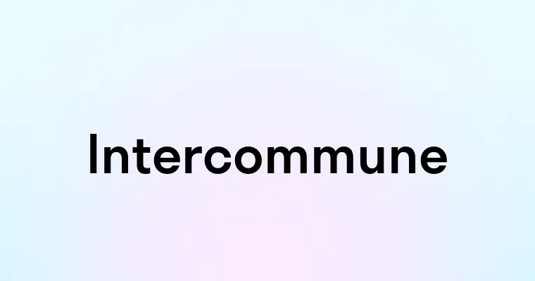 Intercommune