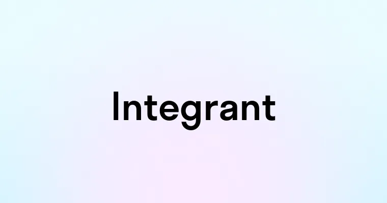 Integrant