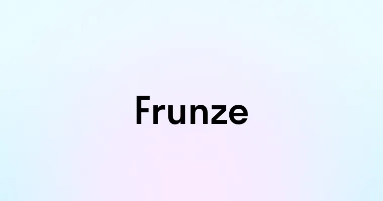 Frunze