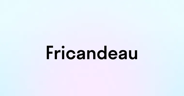 Fricandeau