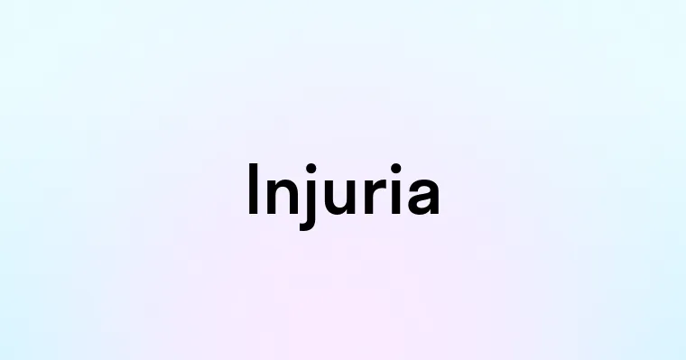 Injuria