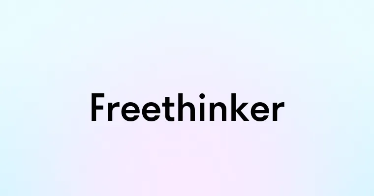 Freethinker