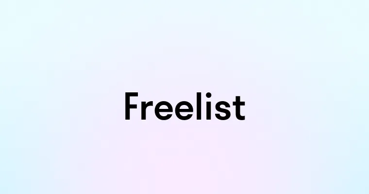 Freelist