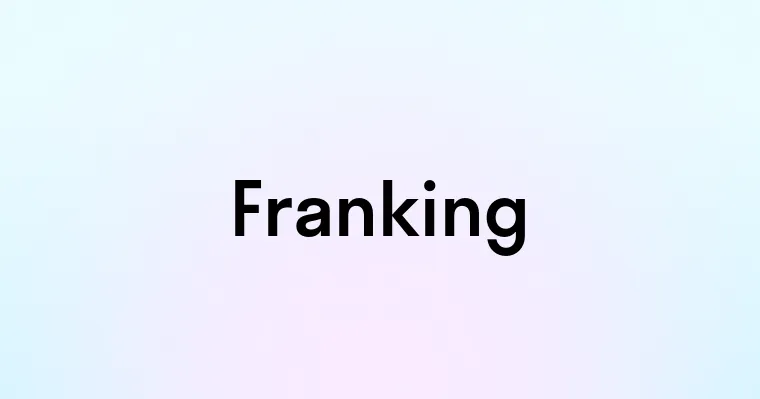 Franking