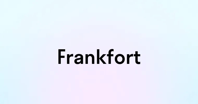 Frankfort