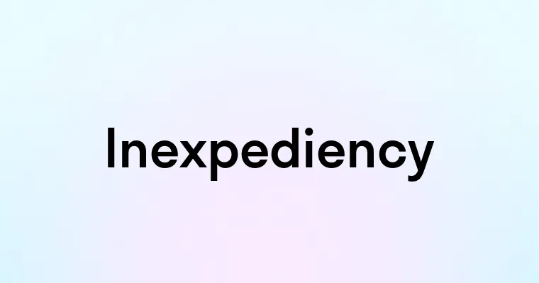 Inexpediency