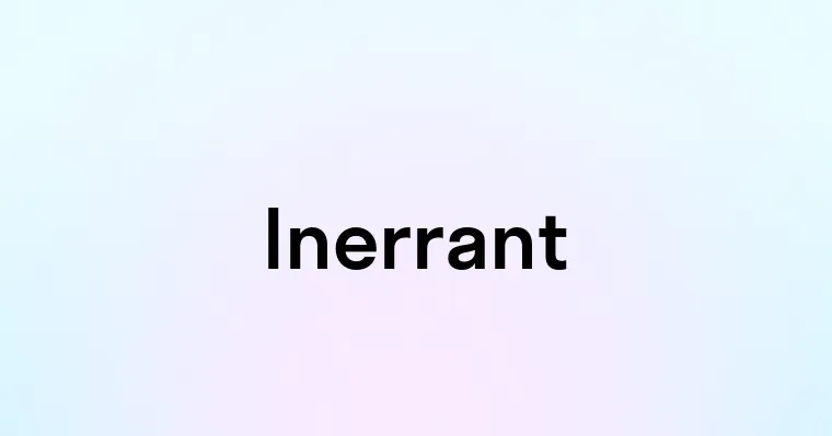 Inerrant