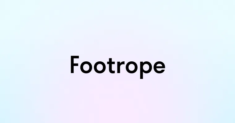 Footrope