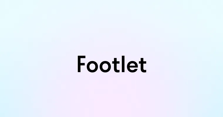 Footlet