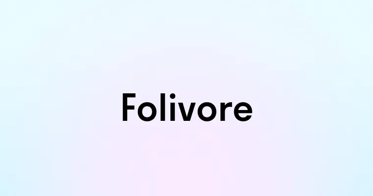 Folivore