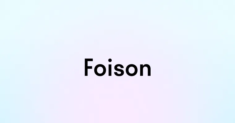 Foison