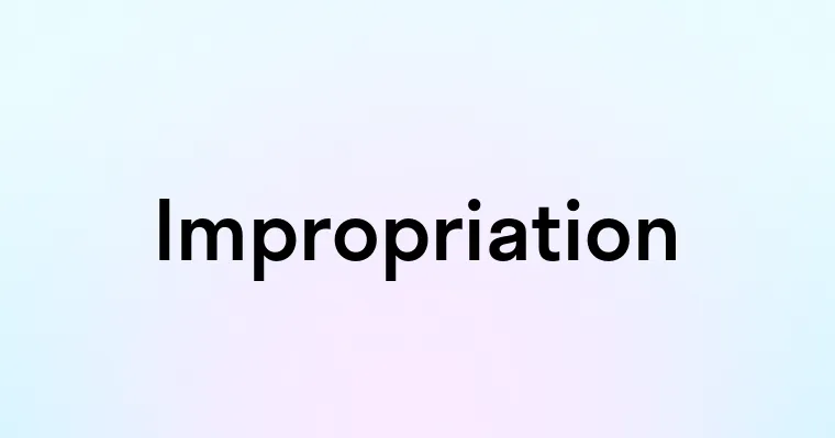 Impropriation