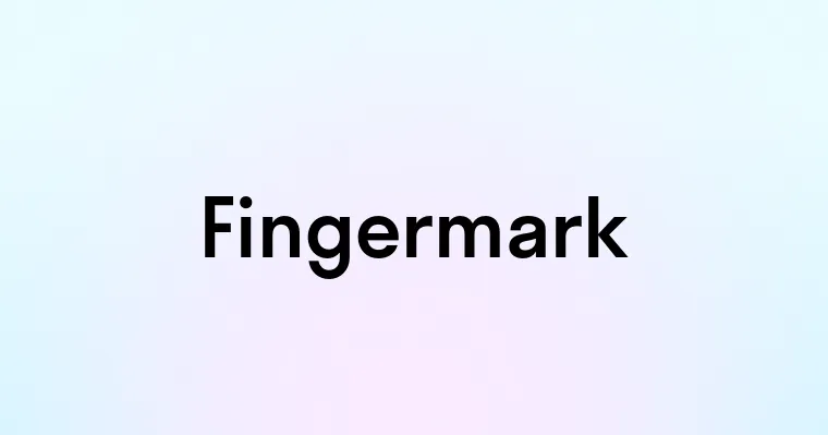 Fingermark