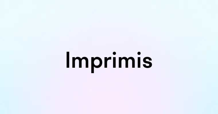 Imprimis