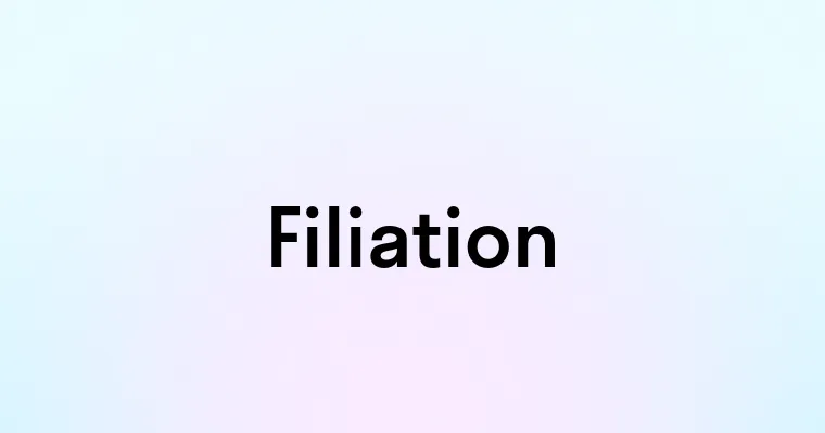 Filiation