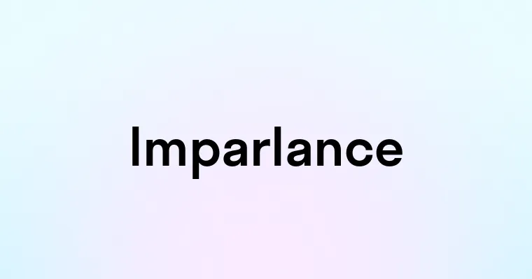 Imparlance