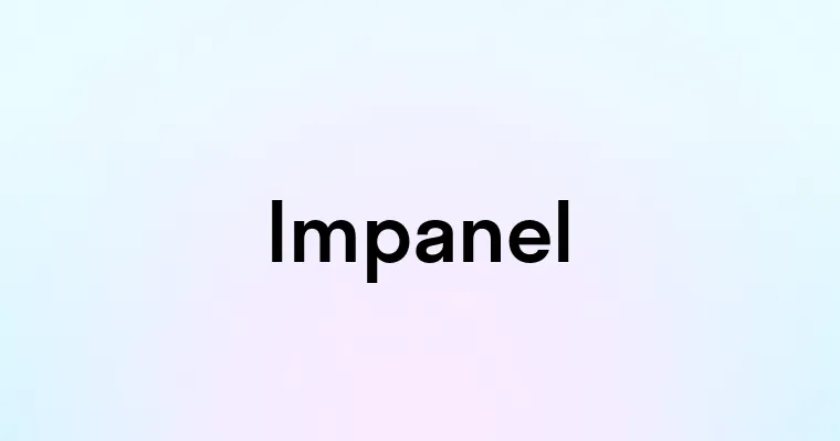 Impanel