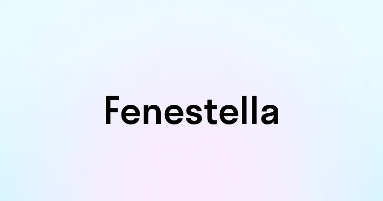 Fenestella