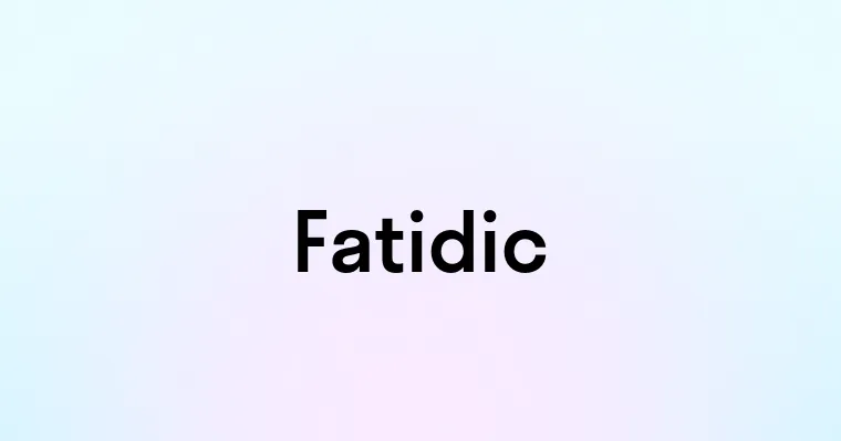 Fatidic